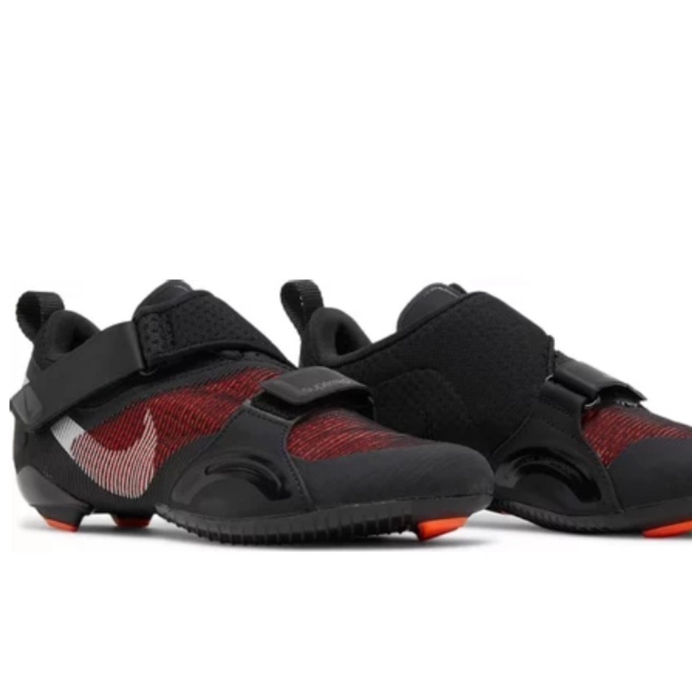 Nike New Womens Size 5.5‎ Superrep Cycle in Black Hyper Crimson Shoes